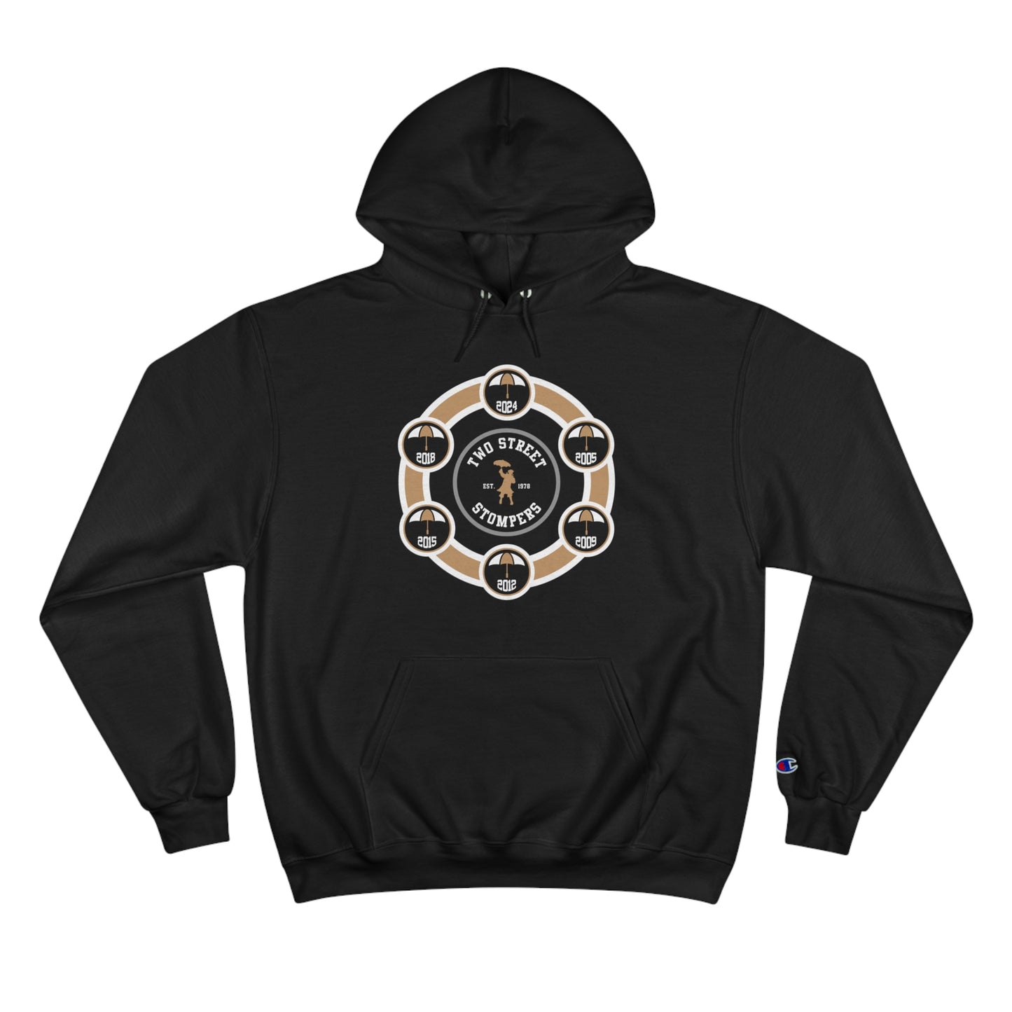 Two Street Stompers Championship Crest Hoodie