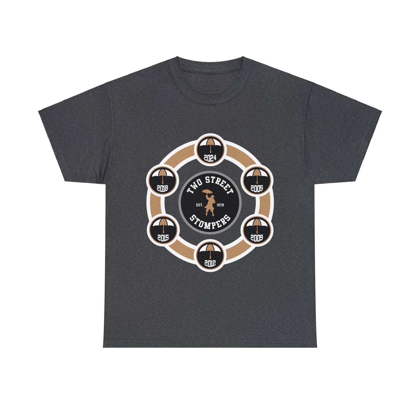 Two Street Stompers Championship Crest Tee (Extended Sizes)