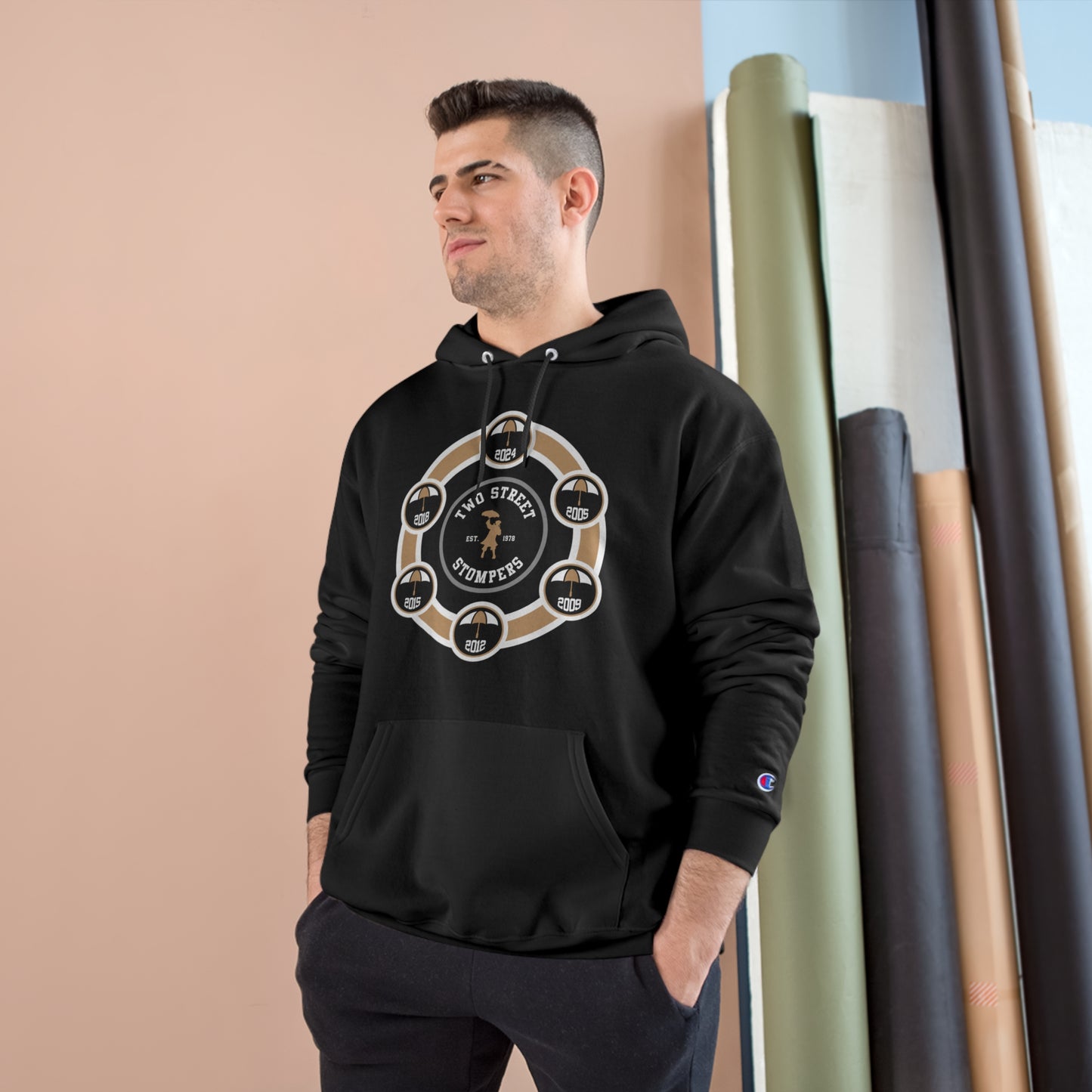 Two Street Stompers Championship Crest Hoodie