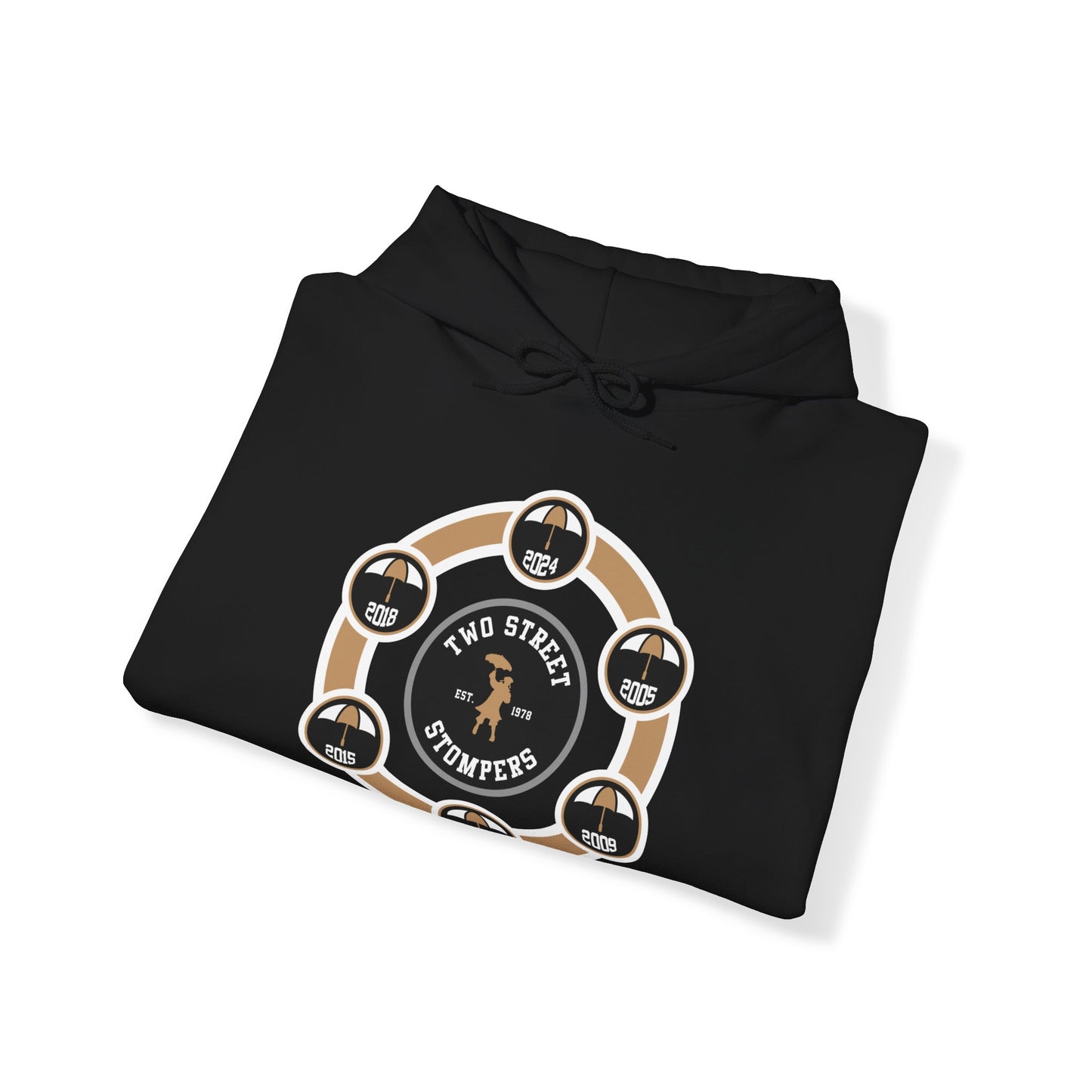 Two Street Stompers Championship Crest Hoodie (Extended Sizes)