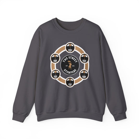 Two Street Stompers Championship Crest Sweatshirt (Extended Sizes)