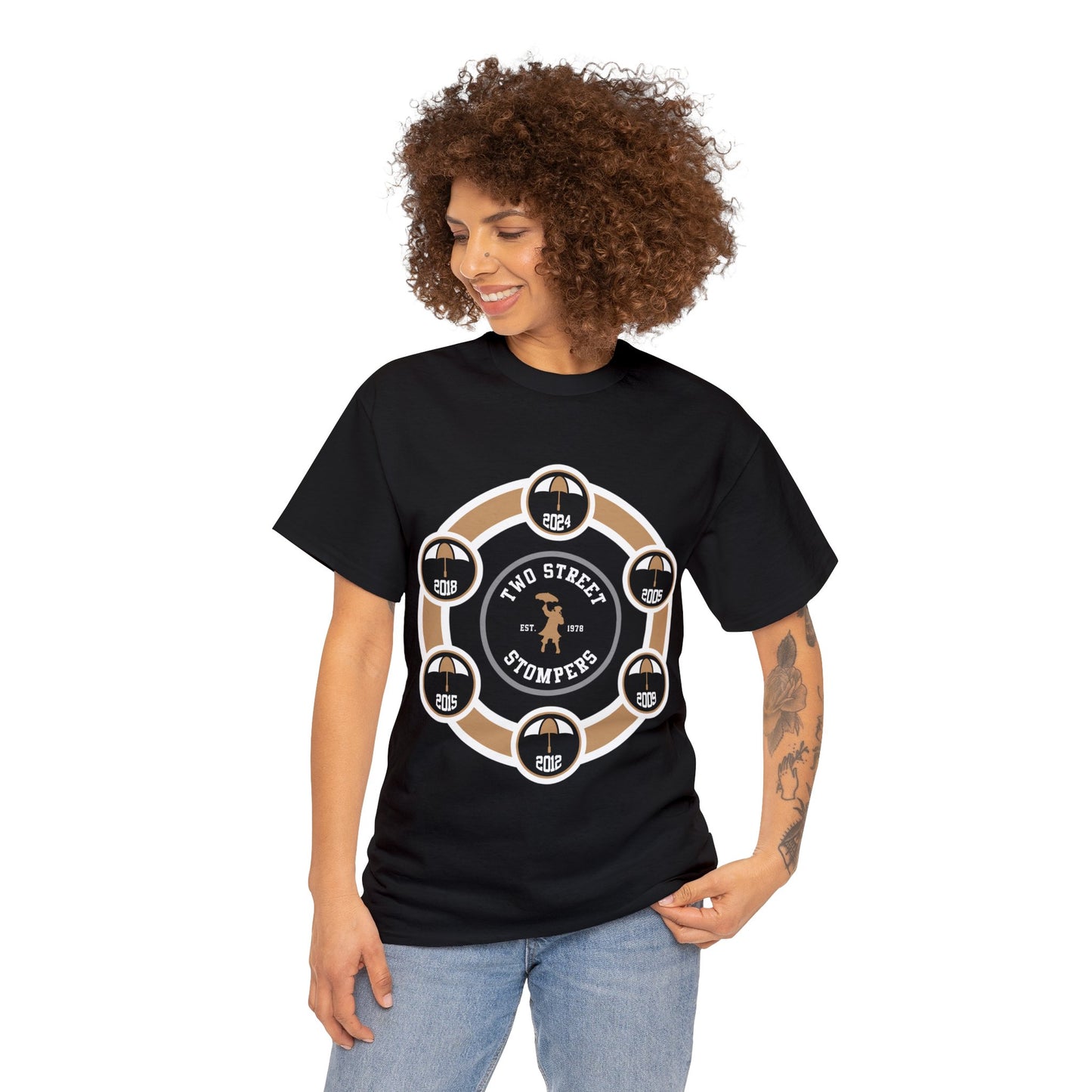 Two Street Stompers Championship Crest Tee (Extended Sizes)